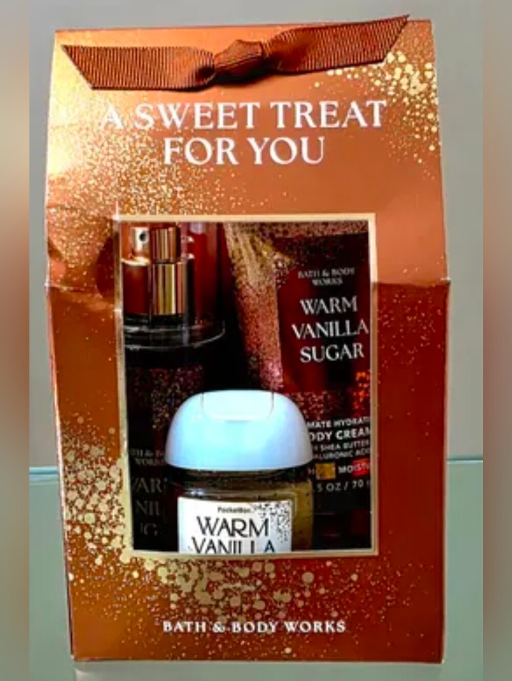 Bath and Body Works mini gift set Vanilla Warm Sugar